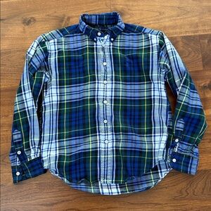 Boys polo flannel shirt